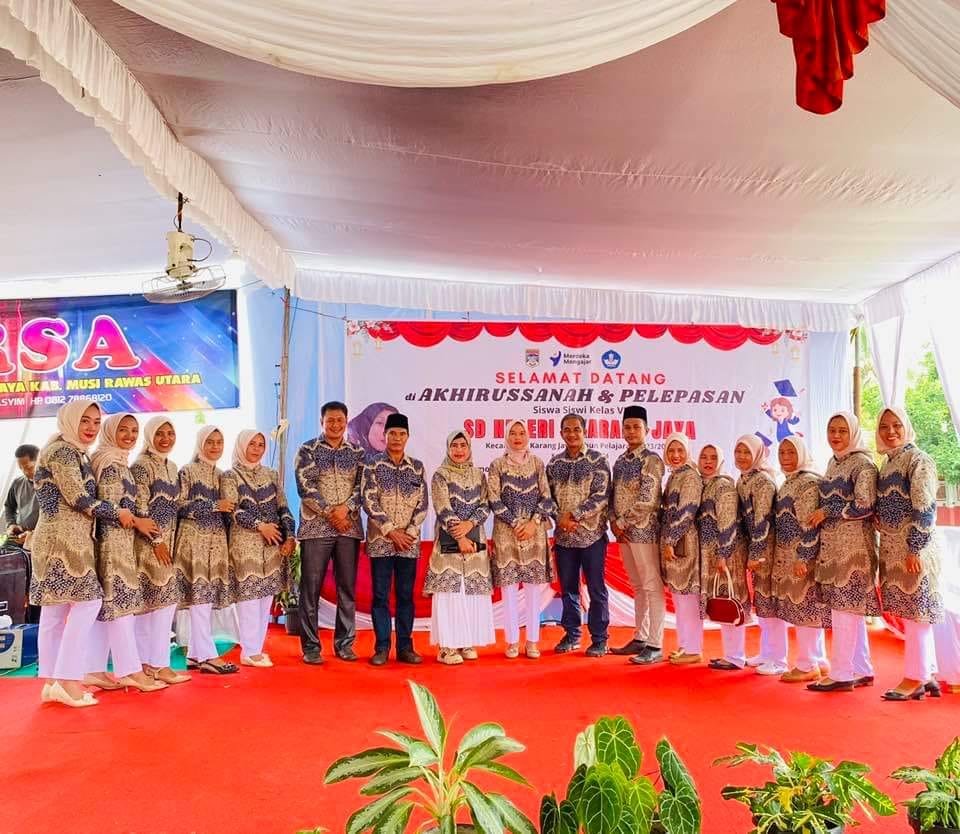 Perpisahan Siswa SD Negeri 1 Karang Jaya Penuh Haru, Ini Harapan Kepala Sekolah