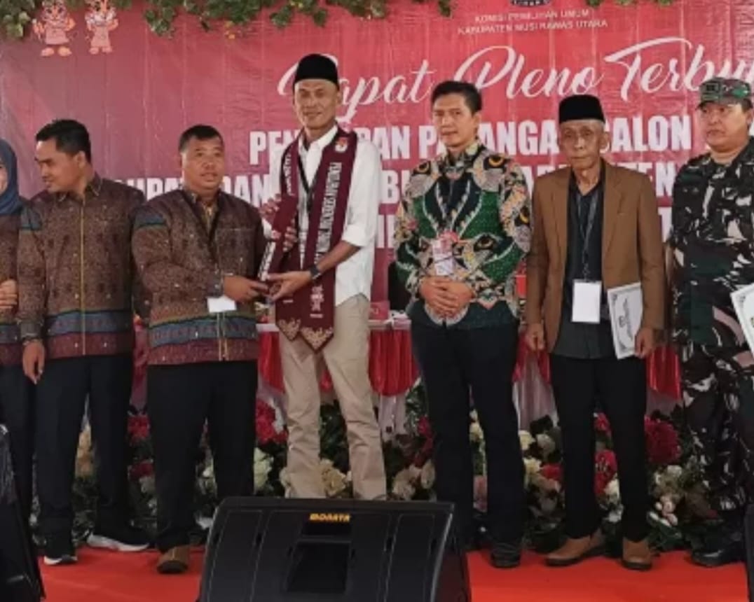 KPU Muratara Resmi Tetapkan Pasangan Devi-Junius sebagai Bupati dan Wakil Bupati Muratara 2025-2030