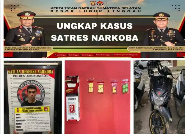 Kedapatan Bawa Barang Haram, Acay Warga Rawas Ulu Muratara Ditangkap Satresnarkoba Polres Lubuk Linggau