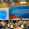 Kepala Biro Logisitik Polda Sumsel Bersama PT Pertamina Patra Niaga Tandatangani Kontrak Kerjasama Pengadaan BMP